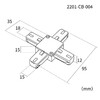 Миниатюра фото коннектор favourite practica 2201-cb-004 | 220svet.ru