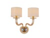 Миниатюра фото бра newport 8682/a gold polished amber м0071809 | 220svet.ru