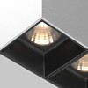 Миниатюра фото накладной светодиодный светильник maytoni alfa led c065cl-02-l12w3k-w | 220svet.ru