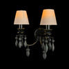Миниатюра фото бра loft it grace 10203/2w black | 220svet.ru