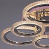 Миниатюра фото потолочная светодиодная люстра reluce 09812-3.3-3+3d cr (rgb) | 220svet.ru