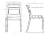 Миниатюра фото набор 3 шт стул обеденный dobrin tim lmzl-pp902-n3-13458 | 220svet.ru