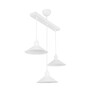 Миниатюра фото подвесная люстра toplight delilah tl1606h-03wh | 220svet.ru
