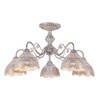 Миниатюра фото потолочная люстра arte lamp sicilia a9106pl-5wg | 220svet.ru
