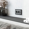 Миниатюра фото рамка из поликарбоната для двойной розетки werkel stark w0081864 | 220svet.ru