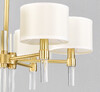 Миниатюра фото люстра 8009p-6 gold | 220svet.ru