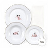 Миниатюра фото тарелка seikantai5271 offered set of 3 seletti 09844 | 220svet.ru