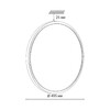 Миниатюра фото настенно-потолочный светодиодный светильник sonex mitra alfa white 7659/40l | 220svet.ru
