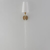 Миниатюра фото бра crystal lux luminous ap1 brass | 220svet.ru