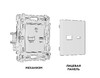 Миниатюра фото розетка usb+c ambrella volt quant alfa ma661010 | 220svet.ru