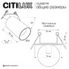 Миниатюра фото спот поворотный встраиваемый citilux axel cl512d11r | 220svet.ru
