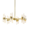 Миниатюра фото подвесная светодиодная люстрана штанге delight collection md23001022-6a gold | 220svet.ru