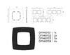 Миниатюра фото рамка 1-постовая ambrella volt omega opera of940701 | 220svet.ru