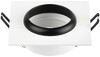 Миниатюра фото светильник встраиваемый алюминиевый эра kl110 wh/bk под лампу mr16 gu5.3 белый/черный матовый б0061531 | 220svet.ru