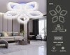 Миниатюра фото потолочная светодиодная люстра ambrella light acrylica original fa3925 | 220svet.ru
