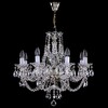 Миниатюра фото подвесная люстра artglass anja viii. nickel ce | 220svet.ru