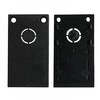 Миниатюра фото комплект заглушек iledex technical vision end cap 4822-025-bk (2 шт) | 220svet.ru