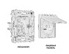 Миниатюра фото механизм розетки ambrella volt quant alfa ma908010 | 220svet.ru