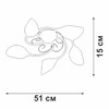 Миниатюра фото потолочная люстра vitaluce v3667-0/5pl | 220svet.ru