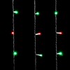 Миниатюра фото гирлянда занавес 2 x 2 м разноцветный 220в, 400 led, провод черный пвх, ip54 ltc pcl402-11-2m | 220svet.ru