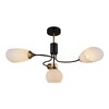 Миниатюра фото потолочная люстра imex md.3862-4-s bk+cp | 220svet.ru