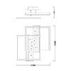 Миниатюра фото потолочный светодиодный светильник escada stellar 10215/2led | 220svet.ru