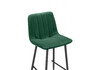 Миниатюра фото барный стул woodville дани мини зеленый  / черный 632322 | 220svet.ru