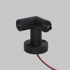 Миниатюра фото соединитель l (r) настенно-потолочный imex il.0060.4006-w-bk | 220svet.ru
