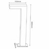Миниатюра фото уличный светодиодный светильник lucide texas 28851/61/30 | 220svet.ru