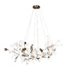 Миниатюра фото подвесная люстра loft it fleur 10125/10 | 220svet.ru