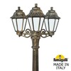 Миниатюра фото садово-парковый фонарь fumagalli artu bisso/anna 3l e22.158.s30.byf1r | 220svet.ru