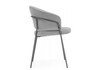 Миниатюра фото стул на металлокаркасе woodville лео серый brendy monsoon 22 / серый 633132 | 220svet.ru
