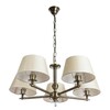 Миниатюра фото подвесная люстра arte lamp york a2273lm-5ab | 220svet.ru