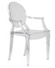 Миниатюра фото набор 2 шт стул обеденный dobrin louis ghost lmzl-рс801-n2-13422 | 220svet.ru