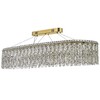 Миниатюра фото подвесная светодиодная люстра arti lampadari ovindoli l 1.5.100x35.100 g | 220svet.ru