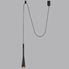 Миниатюра фото подвесной светильник odeon light pix 7030/6l черный | 220svet.ru