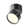 Миниатюра фото спот светодиодный maytoni onda c024cl-12w3k-b-1 | 220svet.ru