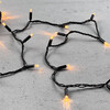 Миниатюра фото гирлянда нить с колпачком 10м экстра тепло-белая 24в, 100 led, провод черный пвх, ip65 ltc pst100cap-11-1eww | 220svet.ru