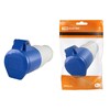 Миниатюра фото розетка переносная 2p+pe tdm electric sq0603-0010 | 220svet.ru