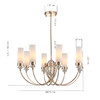 Миниатюра фото потолочная люстра на штанге st luce элегра sl1402.253.08 | 220svet.ru