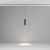 Миниатюра фото трековый подвесной светильник voltega exilight vgl041-4-12w3k-m-ds-b | 220svet.ru