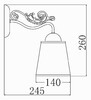 Миниатюра фото бра maytoni ring toc017-01-r | 220svet.ru