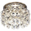 Миниатюра фото встраиваемый светильник ambrella light crystal k3221 cl/ch | 220svet.ru