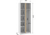 Миниатюра фото шкаф двухстворчатый woodville кассий 02 2-х ств белый 679659 | 220svet.ru
