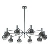 Миниатюра фото подвесная люстра indigo collana 13015/10r chrome v000225 | 220svet.ru