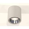 Миниатюра фото комплект накладного светильника ambrella light techno spot xs7724003 sgr/psl серый песок/серебро полированное (c7724, n7032) | 220svet.ru