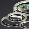 Миниатюра фото потолочная светодиодная люстра reluce 09812-3.3-3+3d cr (rgb) | 220svet.ru