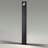 Миниатюра фото уличный светодиодный светильник odeon light nature 6653/10ga черный | 220svet.ru
