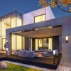Миниатюра фото уличный светильник elektrostandard 1417 techno серый a049714 | 220svet.ru