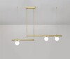 Миниатюра фото светильник подвесной inodesign barra gold 44.120100 | 220svet.ru